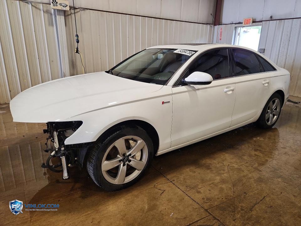 2012 AUDI A6 PREMIUM PLUS – Lot 54994786 auction photo