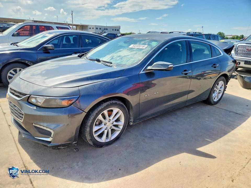2018 CHEVROLET MALIBU LT – Lot 54995516 auction photo