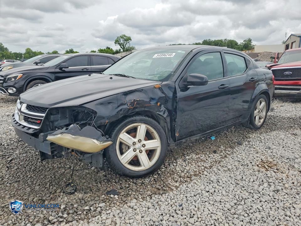 2013 DODGE AVENGER SXT – Lot 54996246 auction photo