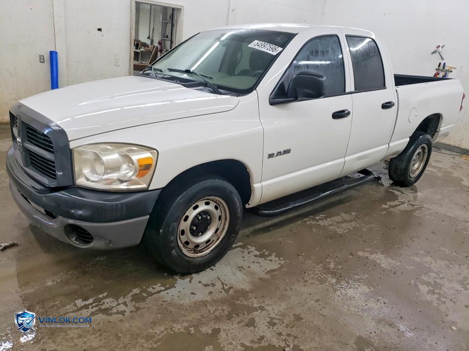 2008 DODGE RAM 1500 ST – Lot 54997596 auction photo