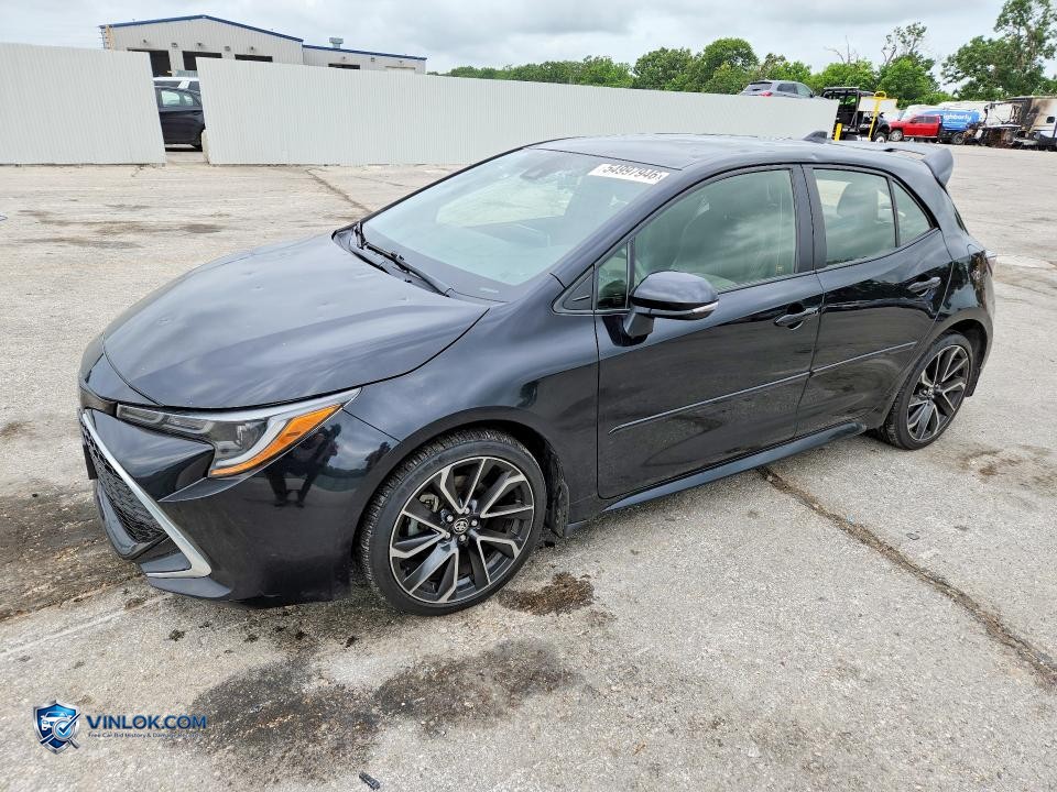2019 TOYOTA COROLLA HATCHBACK XSE – Lot 54997946 auction photo