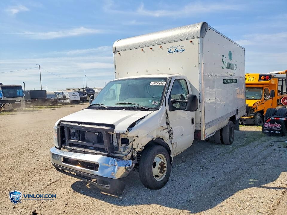 2018 FORD E350 BOX TRUCK – Lot 54998616 auction photo
