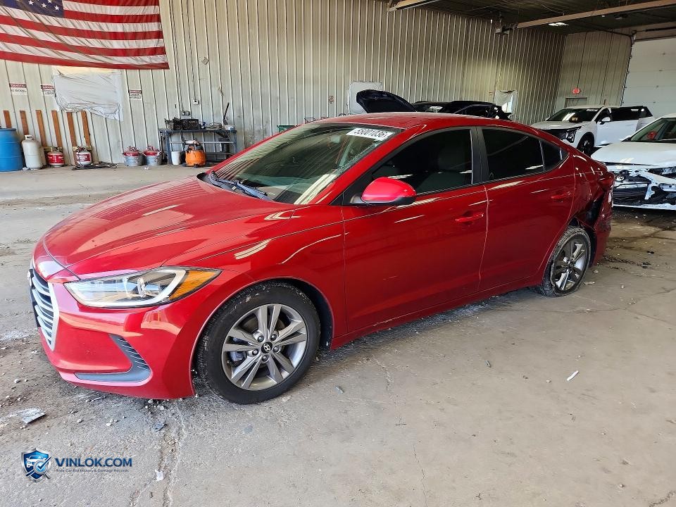 2017 HYUNDAI ELANTRA SE – Lot 55001036 auction photo