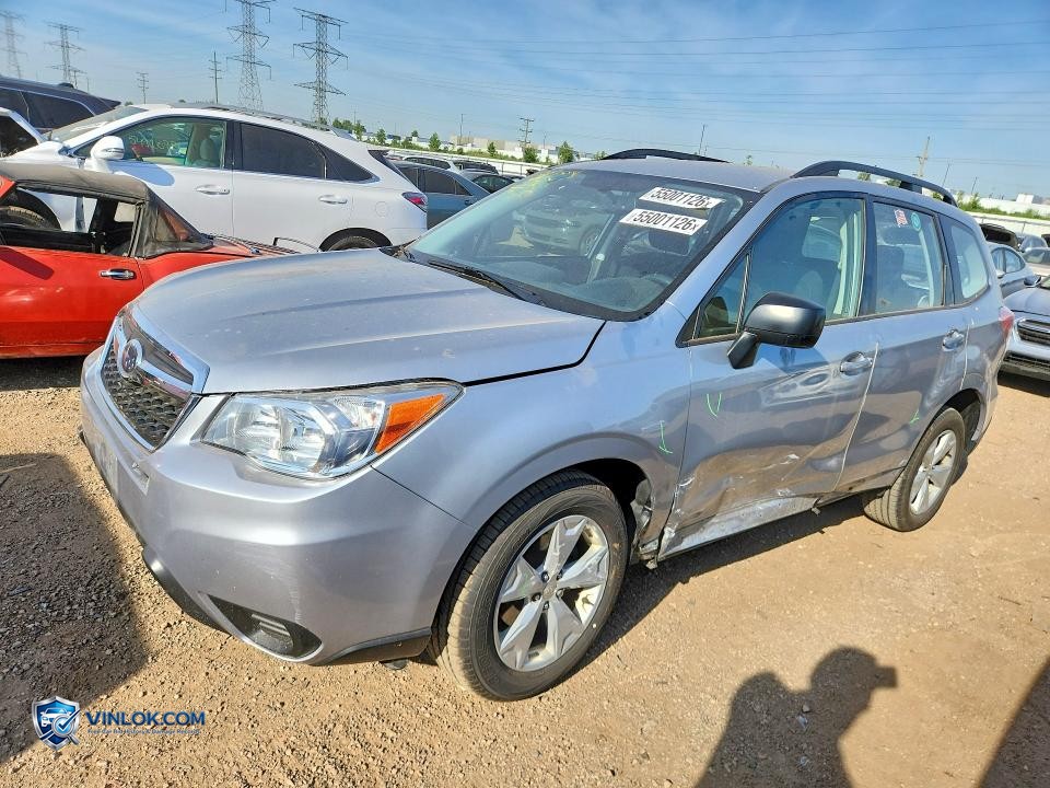 2015 SUBARU FORESTER 2.5I – Lot 55001126 auction photo