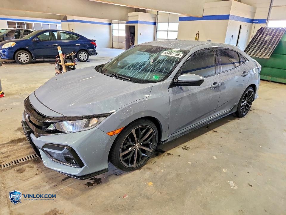 2020 HONDA CIVIC SPORT – Lot 55003596 auction photo