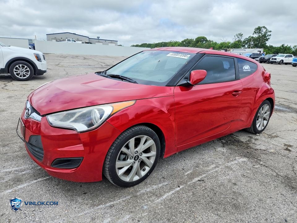 2016 HYUNDAI VELOSTER BASE – Lot 55007096 auction photo
