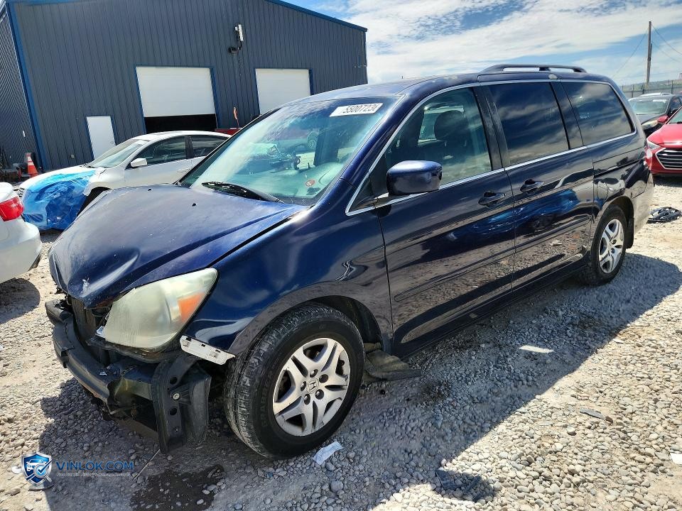 2006 HONDA ODYSSEY EXL – Lot 55007236 auction photo