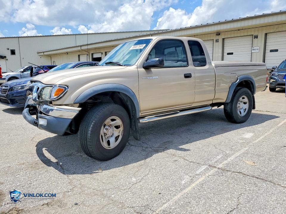 2003 TOYOTA TACOMA XTRACAB PRERUNNER – Lot 55007506 auction photo