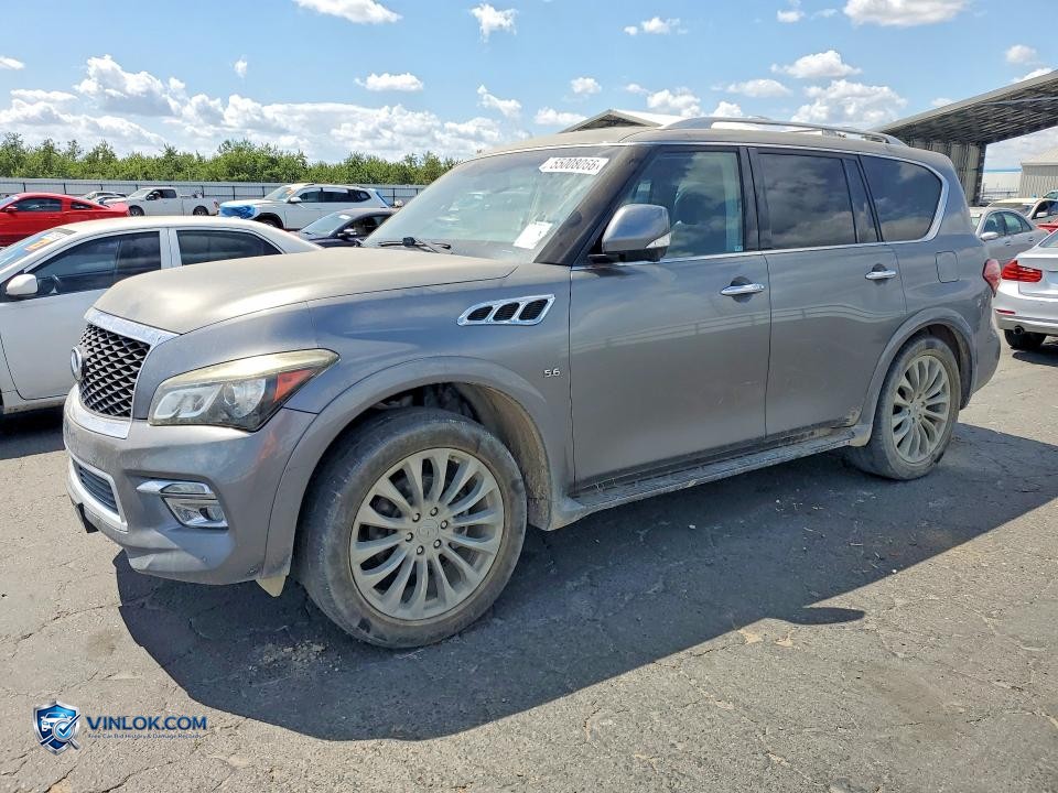2015 INFINITI QX80 BASE – Lot 55008066 auction photo