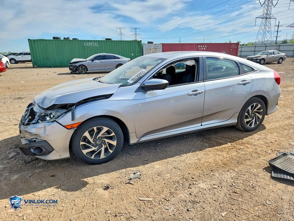 2016 HONDA CIVIC EX – Lot 55008706 auction photo