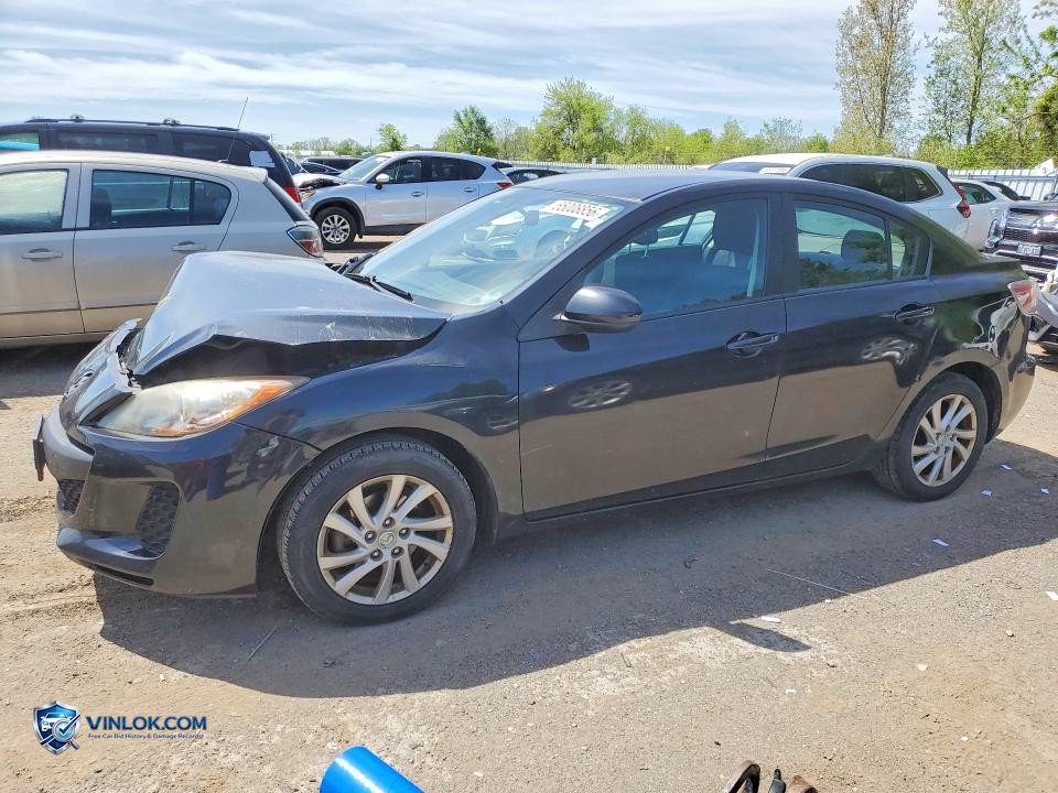 2012 MAZDA 3 I – Lot 55008856 auction photo