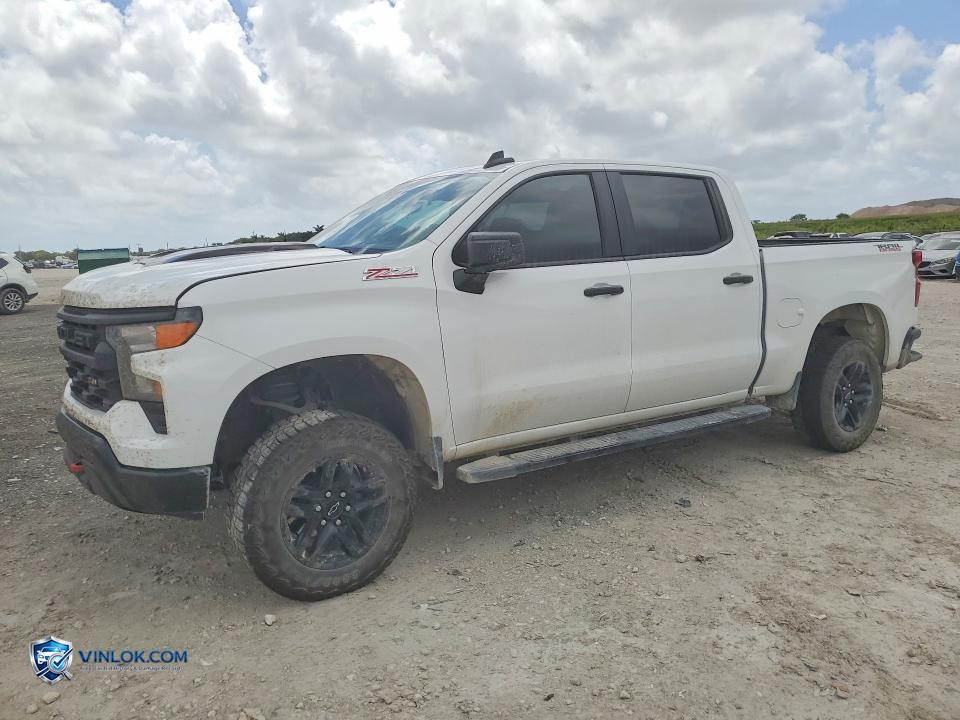 2024 CHEVROLET SILVERADO K1500 TRAIL BOSS CUSTOM – Lot 55009636 auction photo
