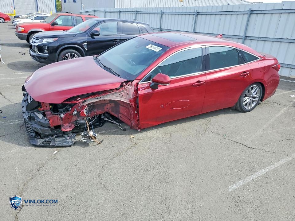 2022 TOYOTA AVALON XLE – Lot 55010816 auction photo
