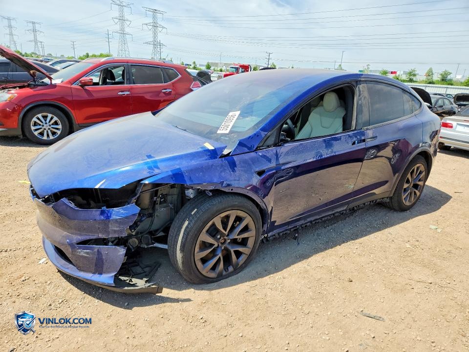 2024 TESLA MODEL X – Lot 55010956 auction photo