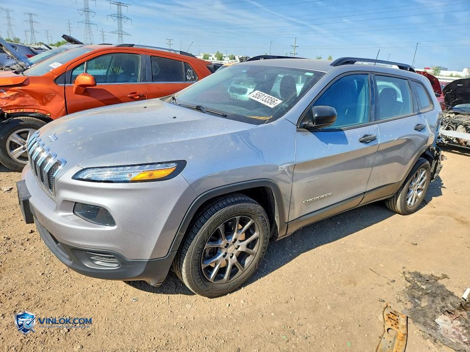 2016 JEEP CHEROKEE SPORT – Lot 55013356 auction photo