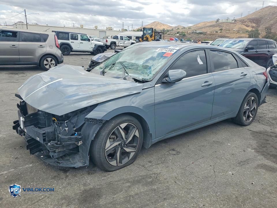 2023 HYUNDAI ELANTRA LIMITED – Lot 55014396 auction photo