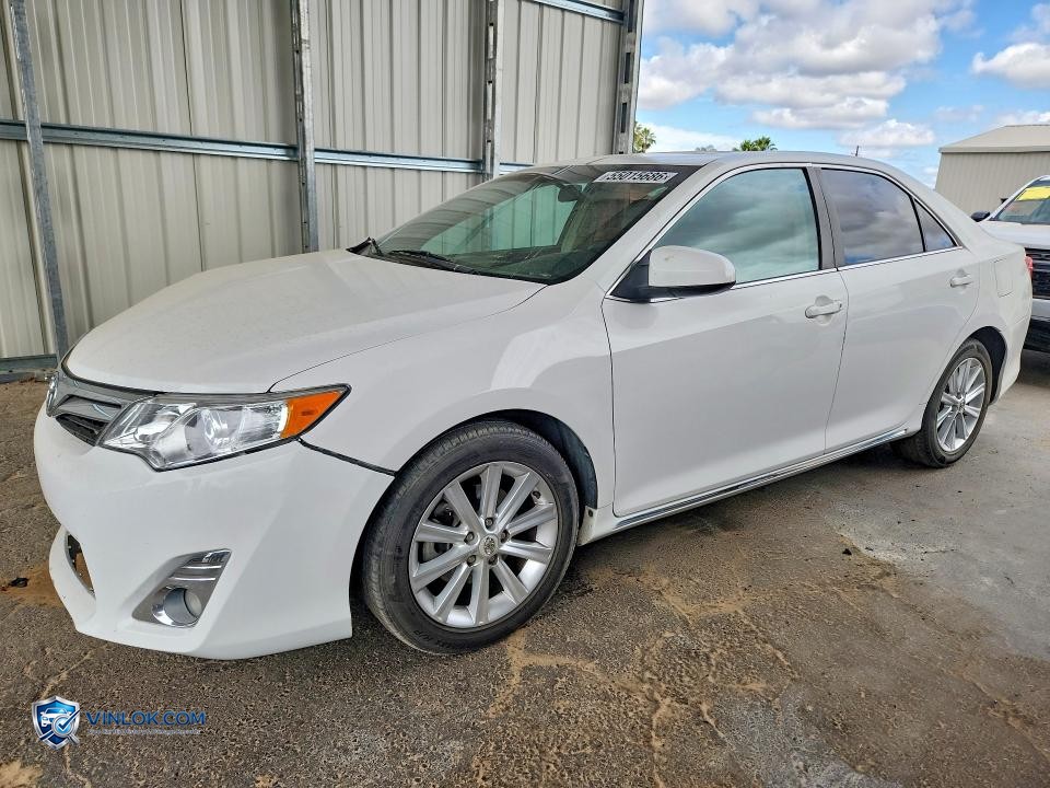 2013 TOYOTA CAMRY XLE – Lot 55015686 auction photo