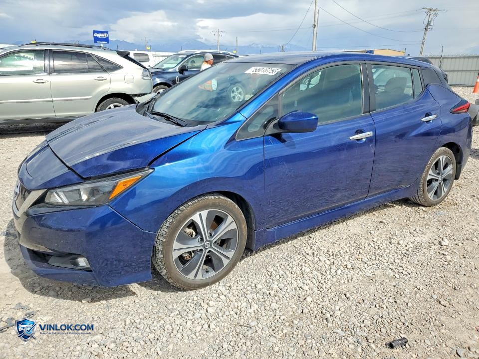 2020 NISSAN LEAF SV – Lot 55016756 auction photo