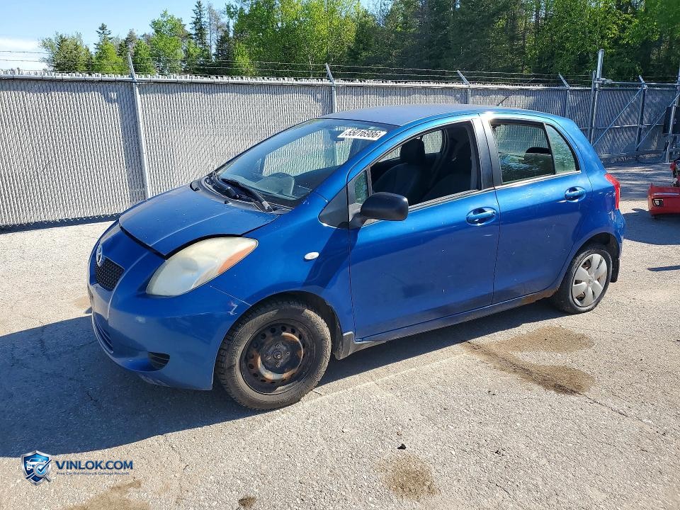 2007 TOYOTA YARIS BASE – Lot 55016986 auction photo