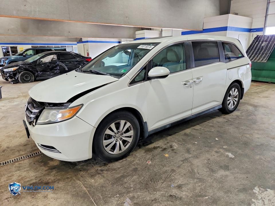 2014 HONDA ODYSSEY EXL – Lot 55018076 auction photo