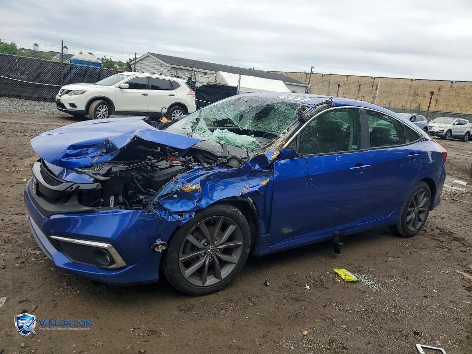 2021 HONDA CIVIC EXL – Lot 55018636 auction photo