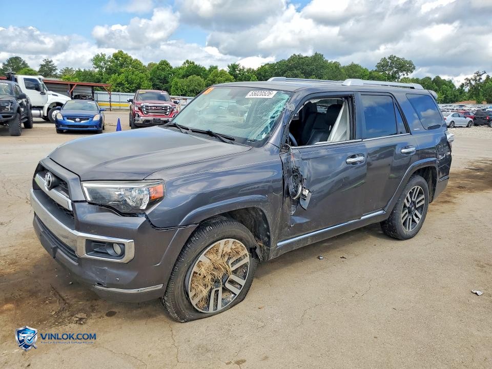 2016 TOYOTA 4RUNNER LIMITED – Lot 55020526 auction photo