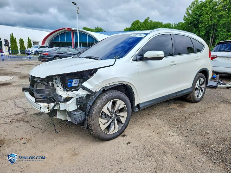 2016 HONDA CR-V TOURING – Lot 55023386 auction photo