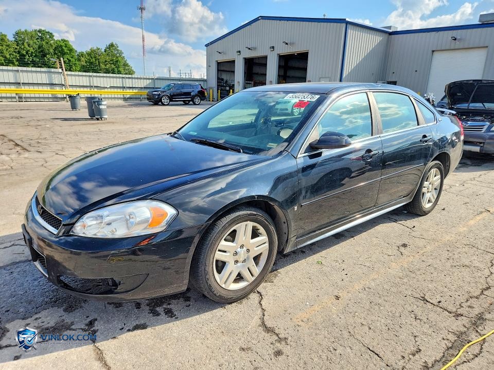 2009 CHEVROLET IMPALA 2LT – Lot 55025376 auction photo