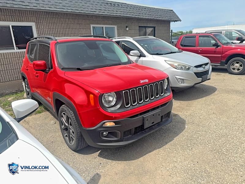 2016 JEEP RENEGADE LATITUDE – Lot 55025736 auction photo