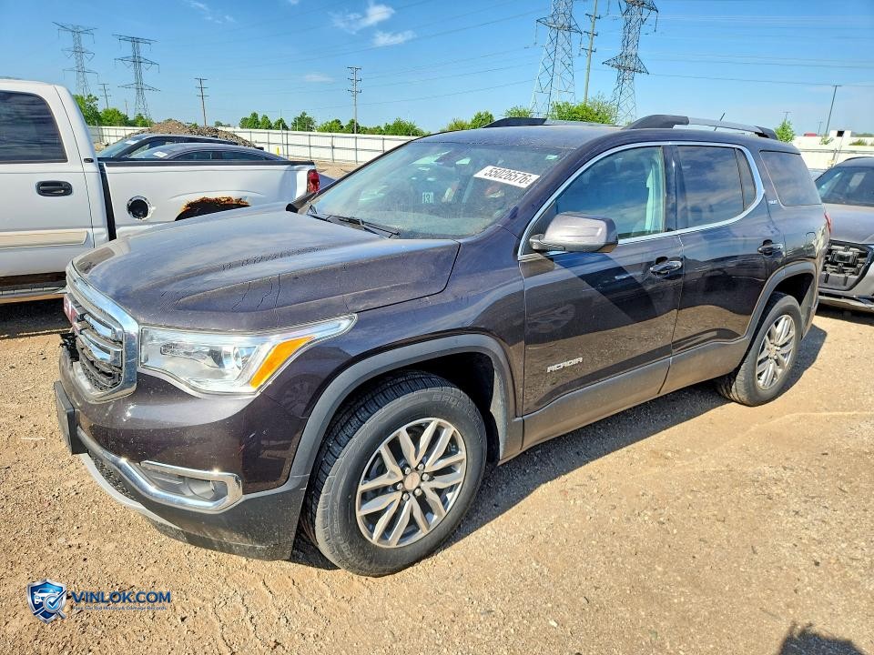 2018 GMC ACADIA SLE – Lot 55026576 auction photo