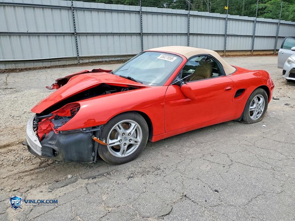 1997 PORSCHE BOXSTER – Lot 55027656 auction photo