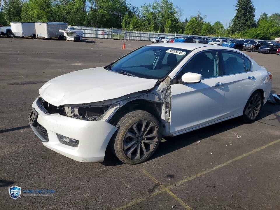 2015 HONDA ACCORD SPORT – Lot 55028016 auction photo