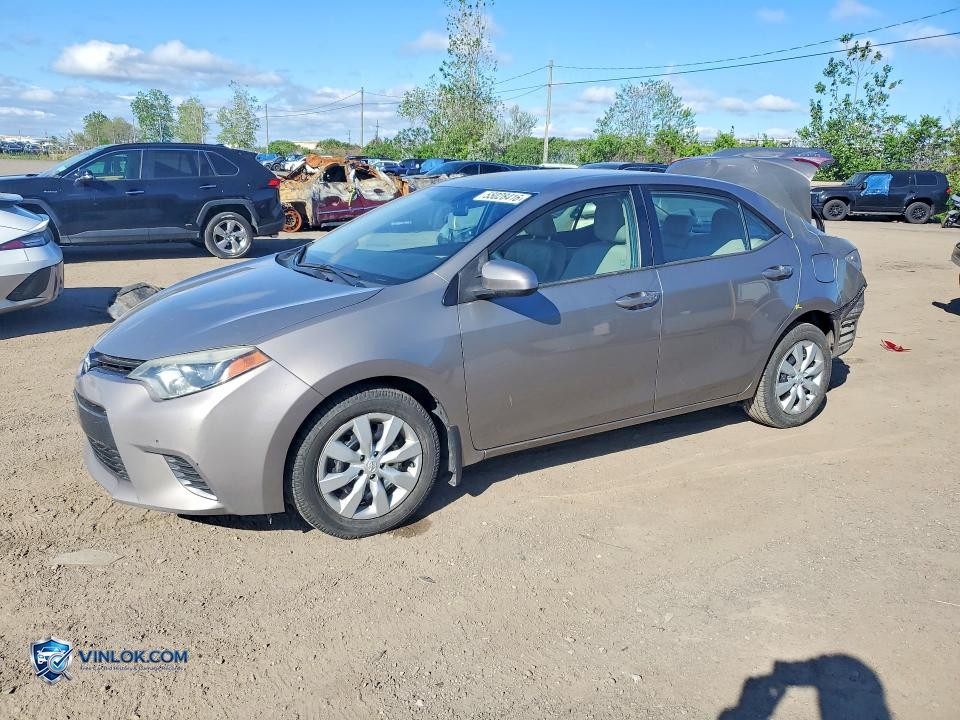 2016 TOYOTA COROLLA L – Lot 55028416 auction photo