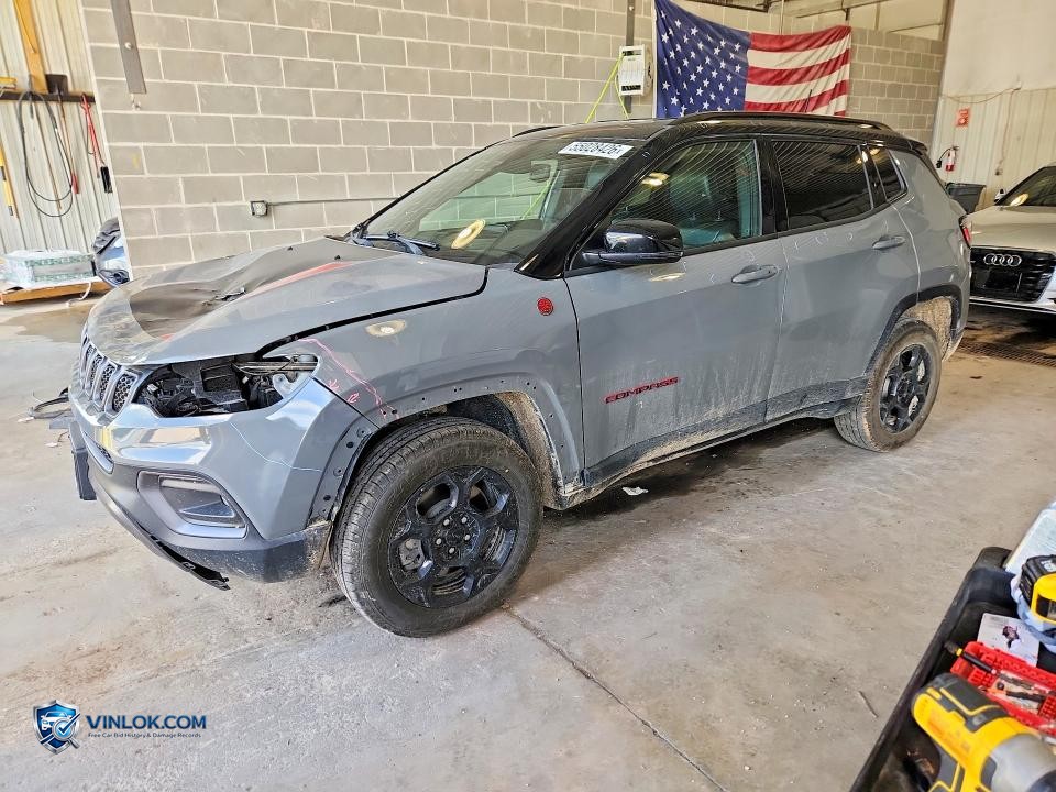 2023 JEEP COMPASS TRAILHAWK – Lot 55028426 auction photo