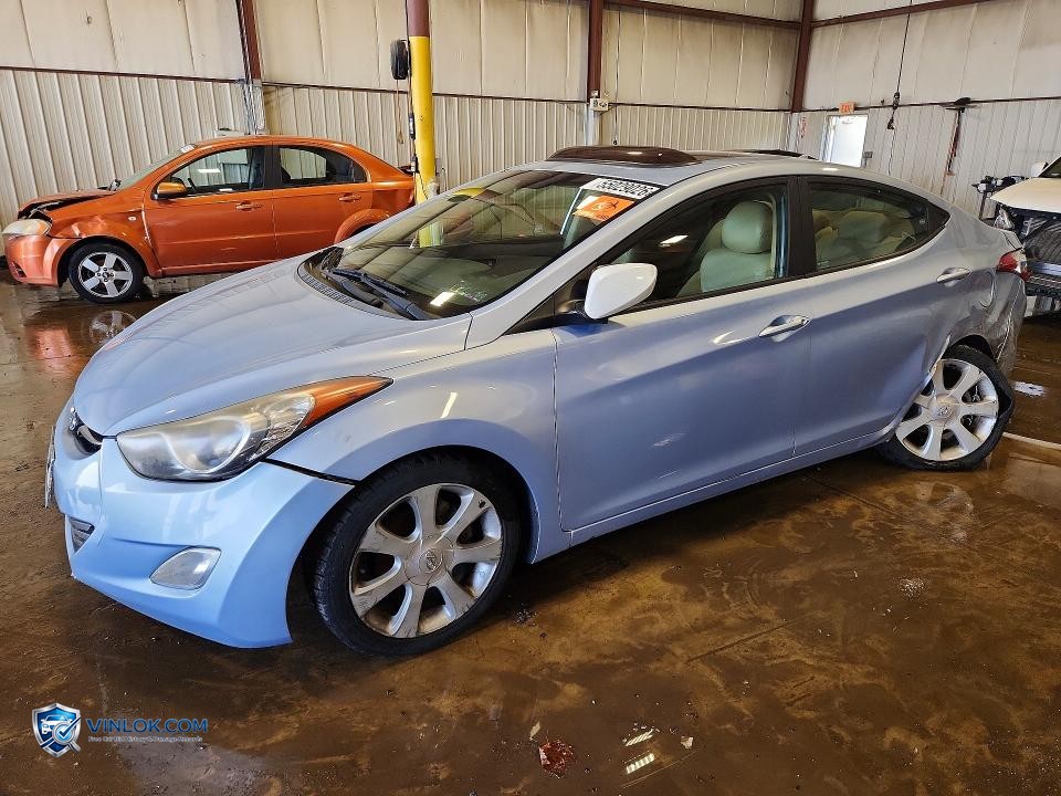2012 HYUNDAI ELANTRA LIMITED – Lot 55029026 auction photo
