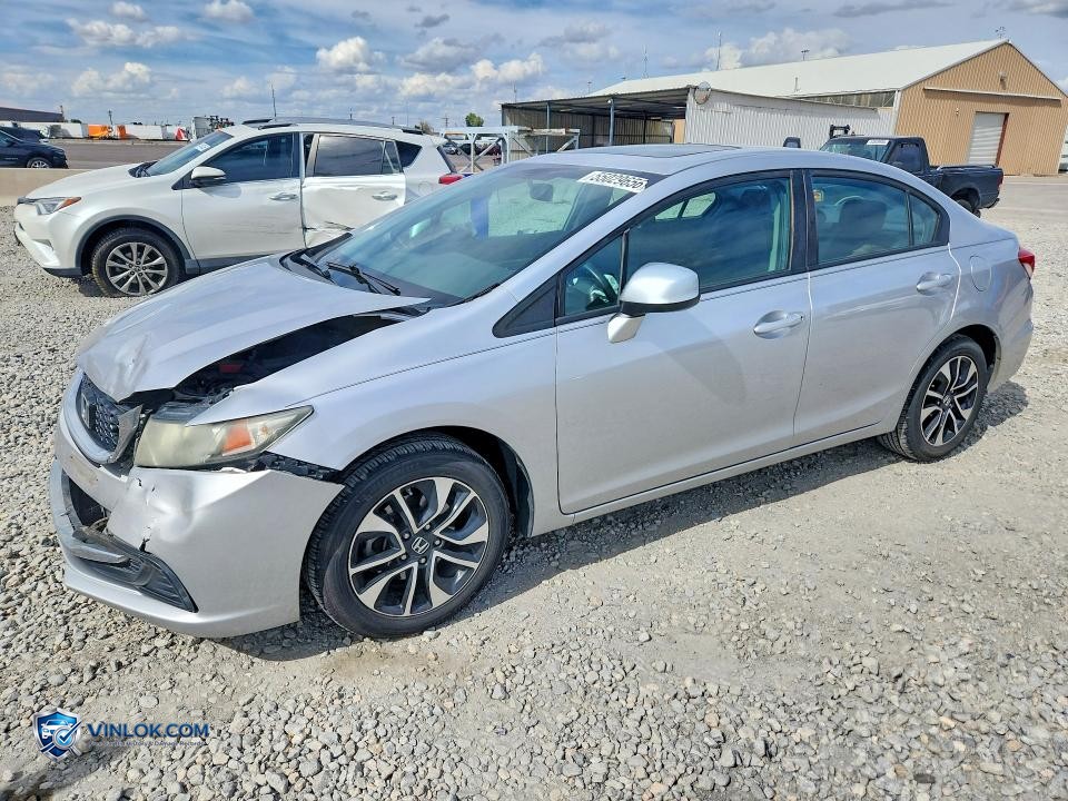 2013 HONDA CIVIC EX – Lot 55029656 auction photo