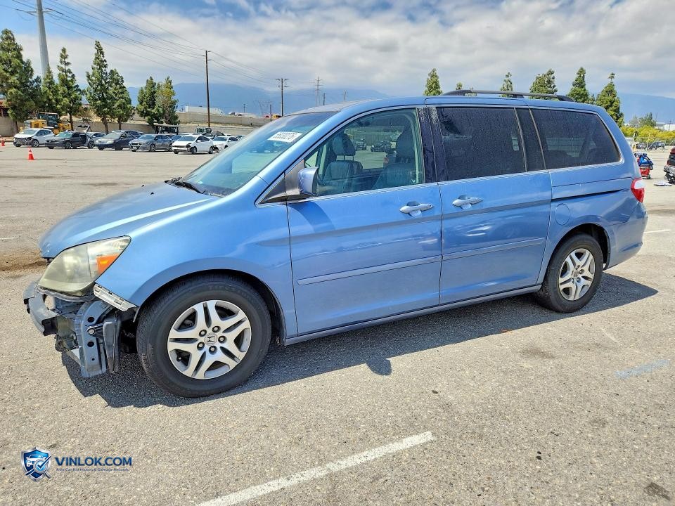 2007 HONDA ODYSSEY EXL – Lot 55030276 auction photo