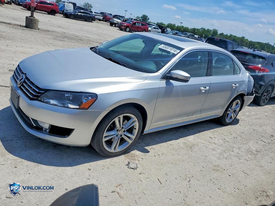2015 VOLKSWAGEN PASSAT SE – Lot 55031016 auction photo