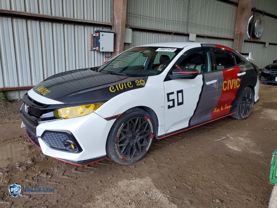 2017 HONDA CIVIC SPORT – Lot 55031416 auction photo