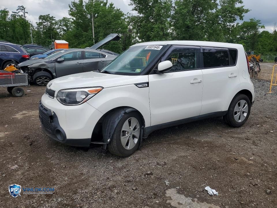 2016 KIA SOUL BASE – Lot 55031646 auction photo