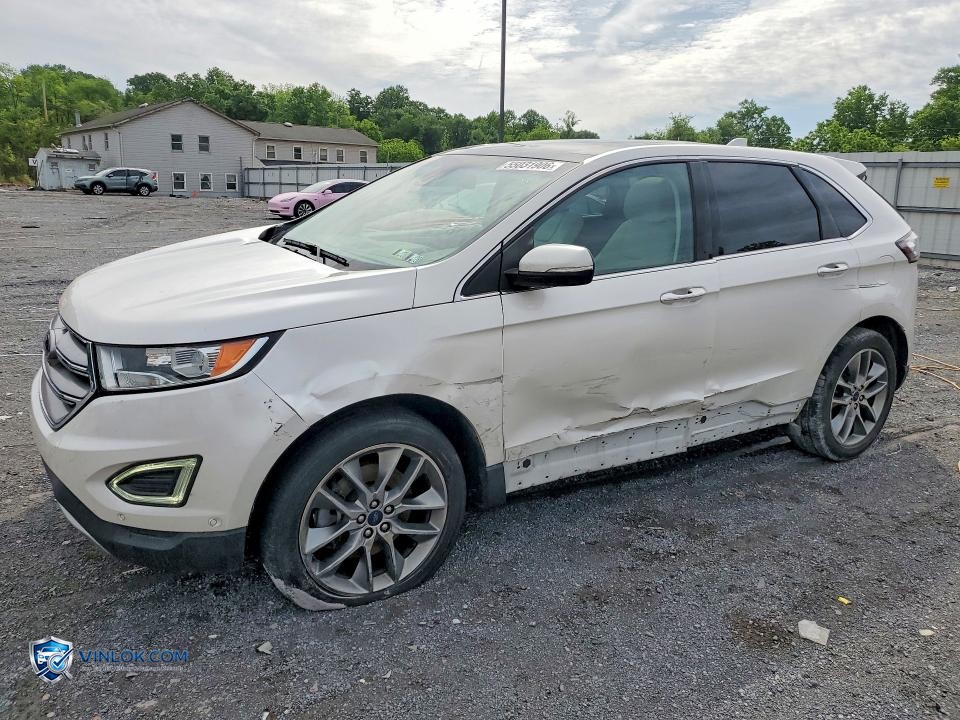 2015 FORD EDGE TITANIUM – Lot 55031906 auction photo