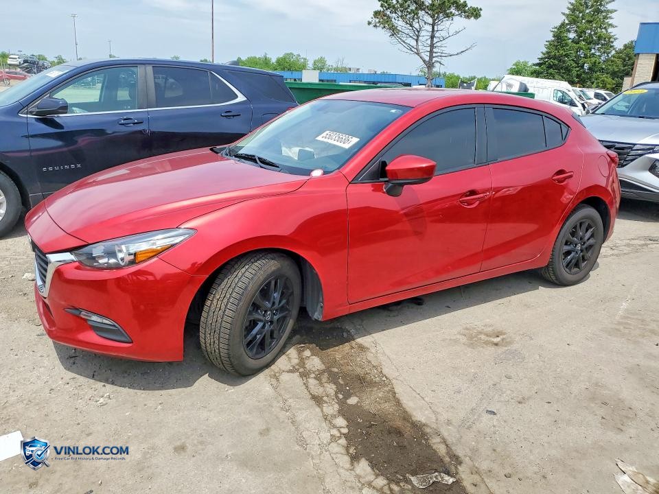 2017 MAZDA 3 SPORT – Lot 55035686 auction photo