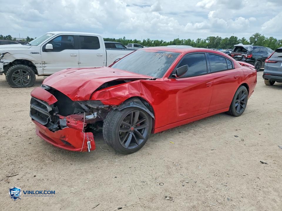 2012 DODGE CHARGER SXT – Lot 55039596 auction photo