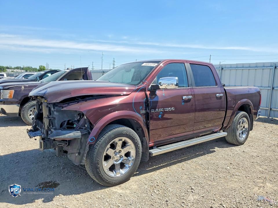 2012 DODGE RAM 1500 LARAMIE – Lot 55041376 auction photo