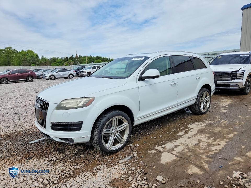 2013 AUDI Q7 PREMIUM PLUS – Lot 55041766 auction photo