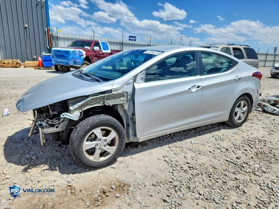 2015 HYUNDAI ELANTRA SE – Lot 55043236 auction photo