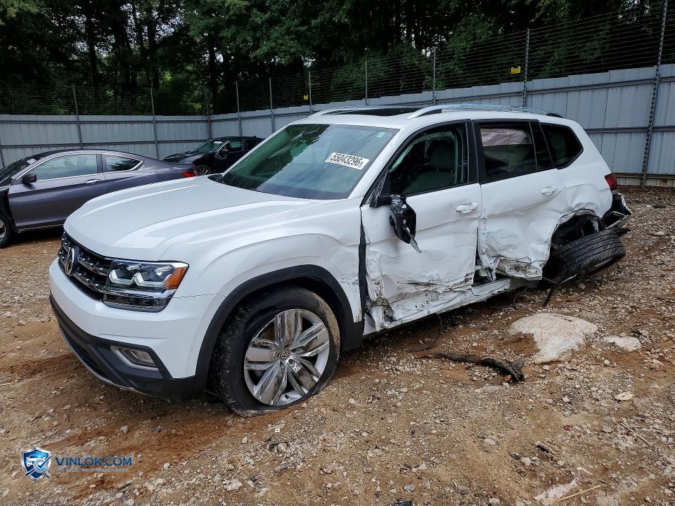 2019 VOLKSWAGEN ATLAS SEL – Lot 55043296 auction photo