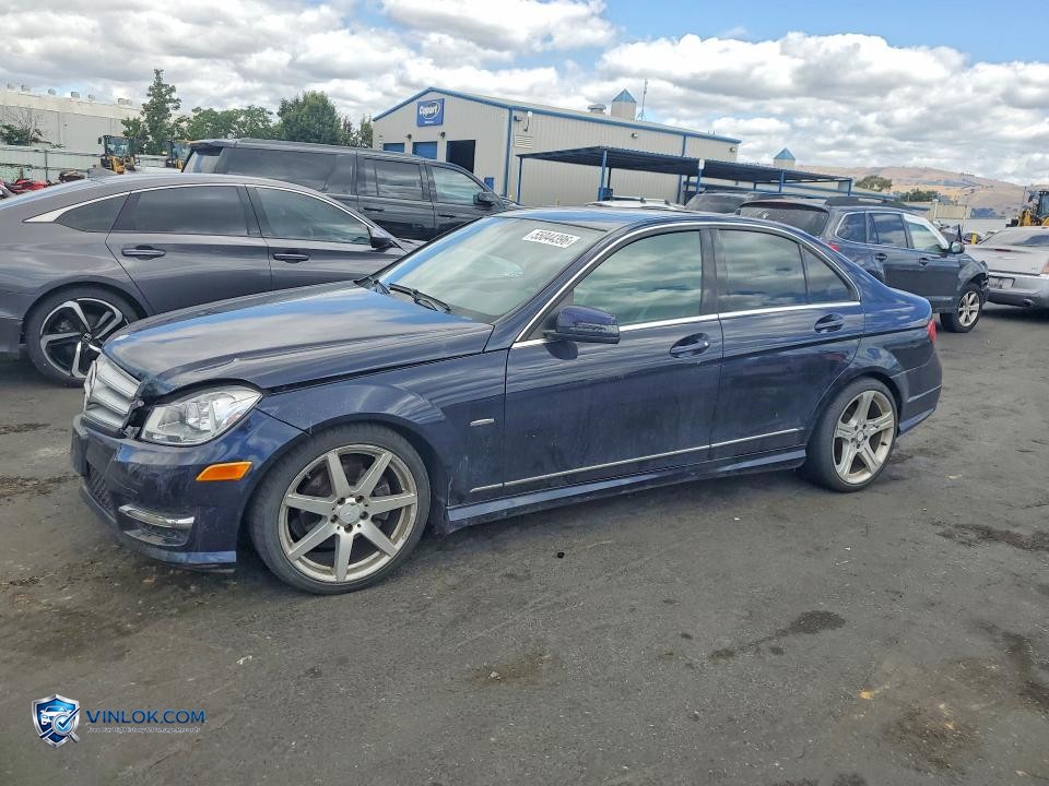2012 MERCEDES-BENZ C 250 – Lot 55044396 auction photo