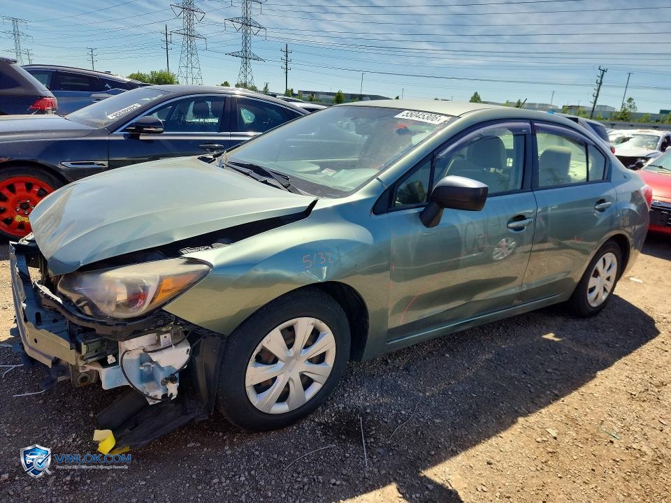 2016 SUBARU IMPREZA – Lot 55045306 auction photo
