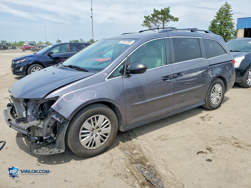 2015 HONDA ODYSSEY LX – Lot 55047266 auction photo